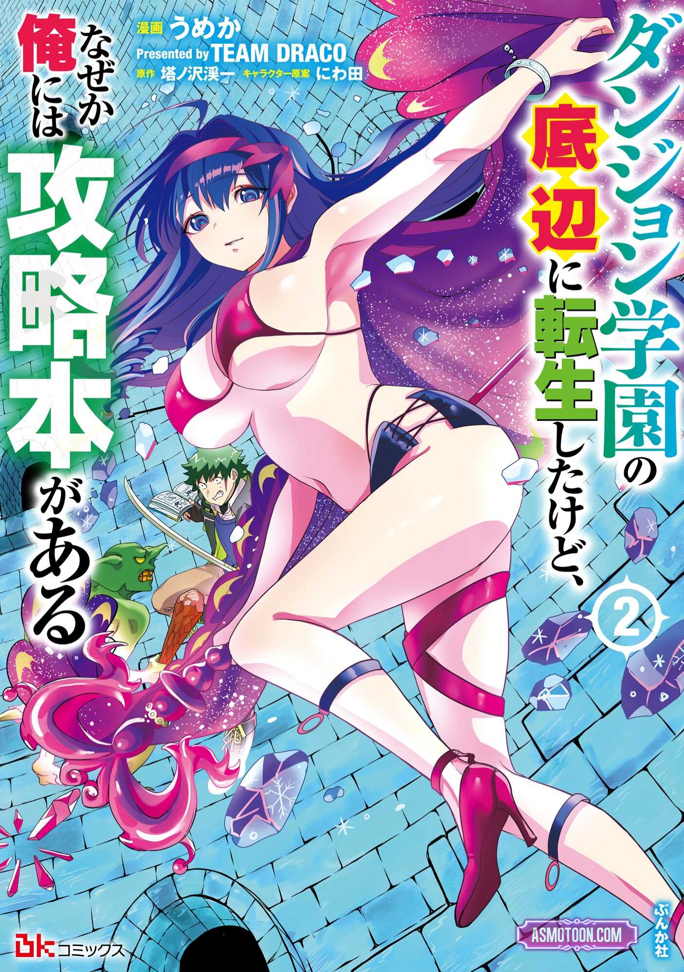 Dungeon Gakuen no Teihen ni Tensei Shita kedo, Naze ka Ore ni wa Kouryaku Hon ga Aru Chapter 8 - Page 2