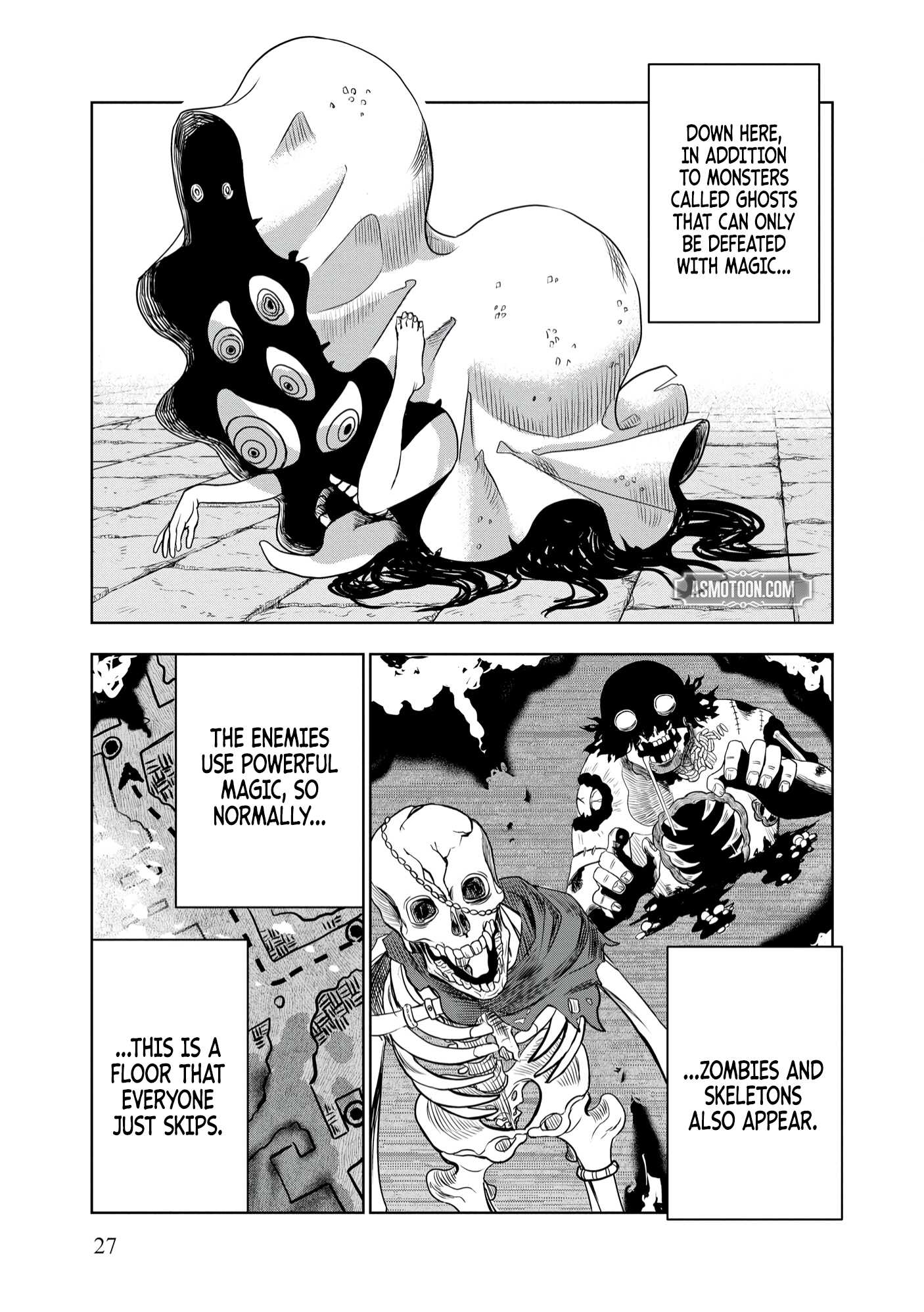 Dungeon Gakuen no Teihen ni Tensei Shita kedo, Naze ka Ore ni wa Kouryaku Hon ga Aru Chapter 8 - Page 30
