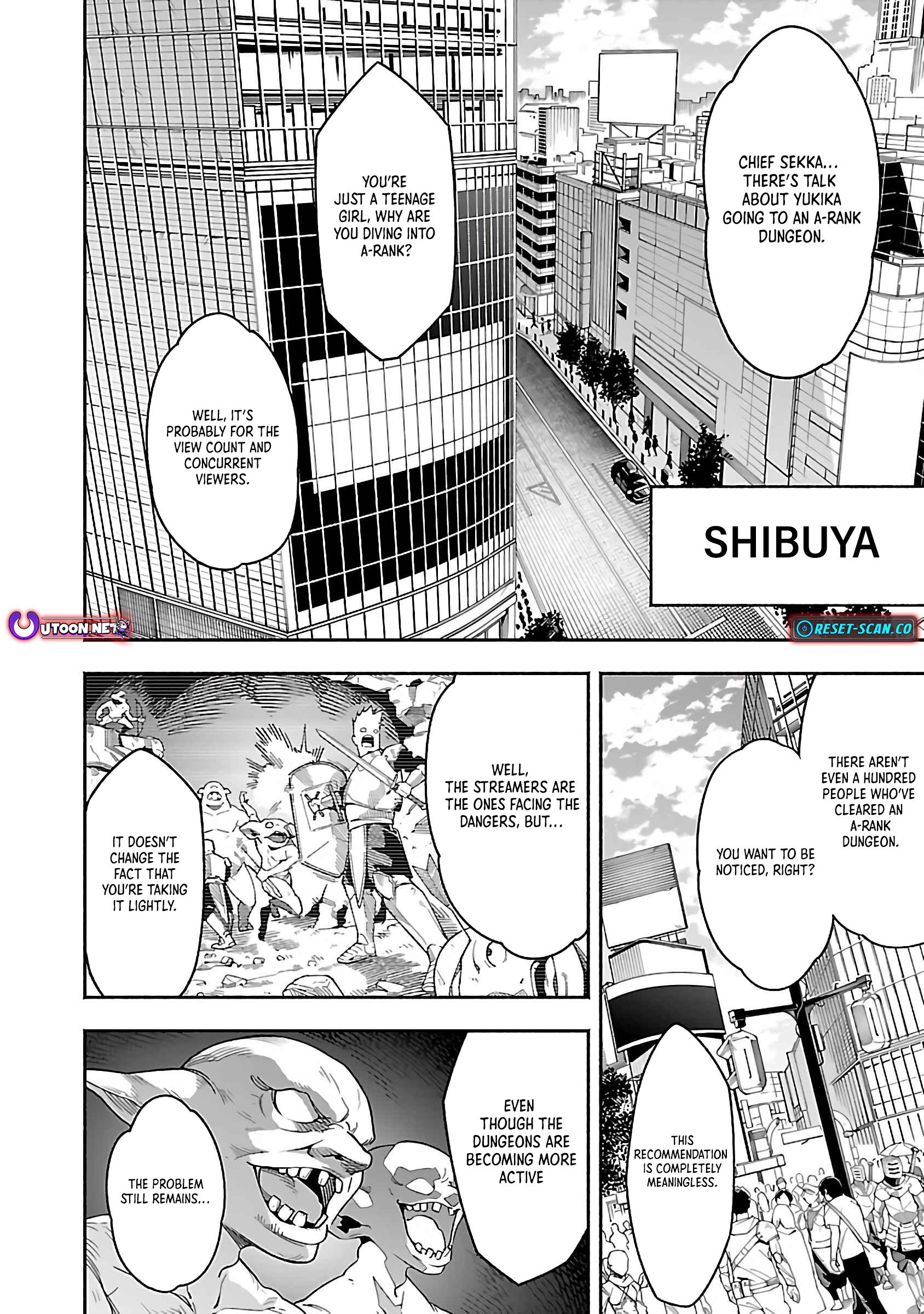 Dungeon “I Helped Someone and Went Viral Without Knowing It” Gameplay Chapter 1 - Page 9