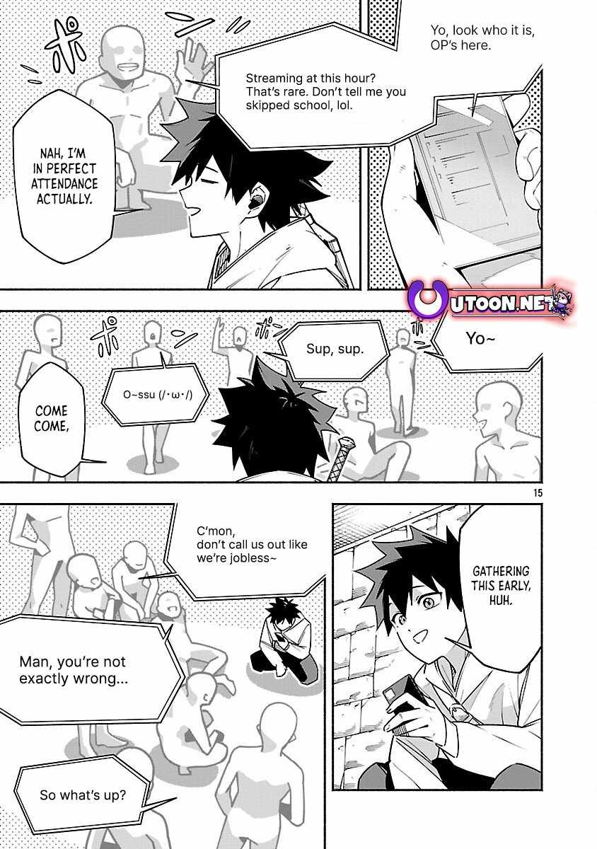 Dungeon “I Helped Someone and Went Viral Without Knowing It” Gameplay Chapter 5 - Page 18