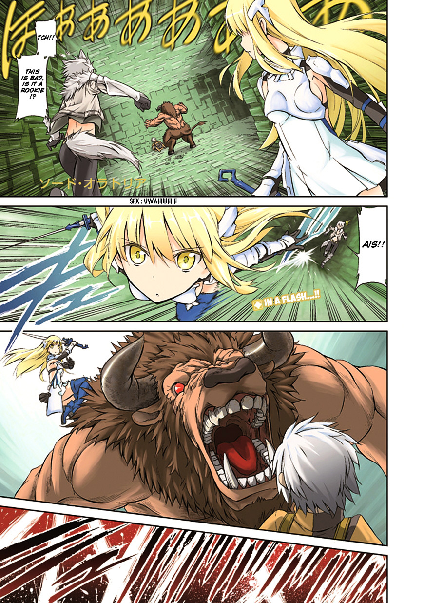 Dungeon ni Deai o Motomeru no wa Machigatte iru darou ka Gaiden – Sword Oratoria Chapter 1 - Page 1