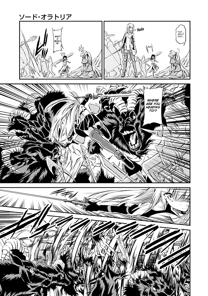 Dungeon ni Deai o Motomeru no wa Machigatte iru darou ka Gaiden – Sword Oratoria Chapter 1 - Page 12