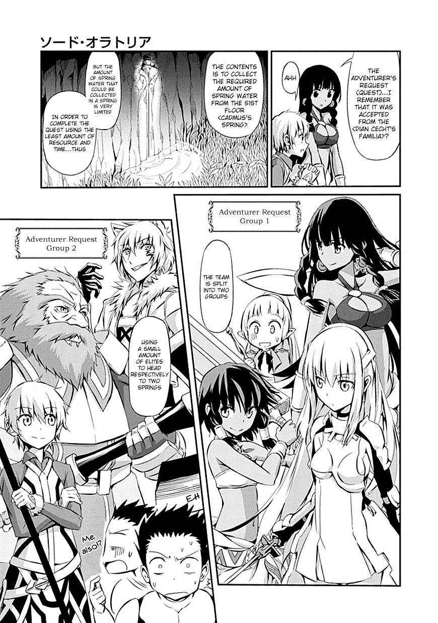 Dungeon ni Deai o Motomeru no wa Machigatte iru darou ka Gaiden – Sword Oratoria Chapter 1 - Page 49