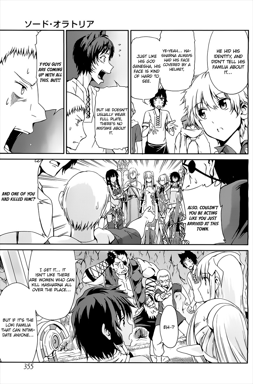 Dungeon ni Deai o Motomeru no wa Machigatte iru darou ka Gaiden – Sword Oratoria Chapter 10 - Page 12