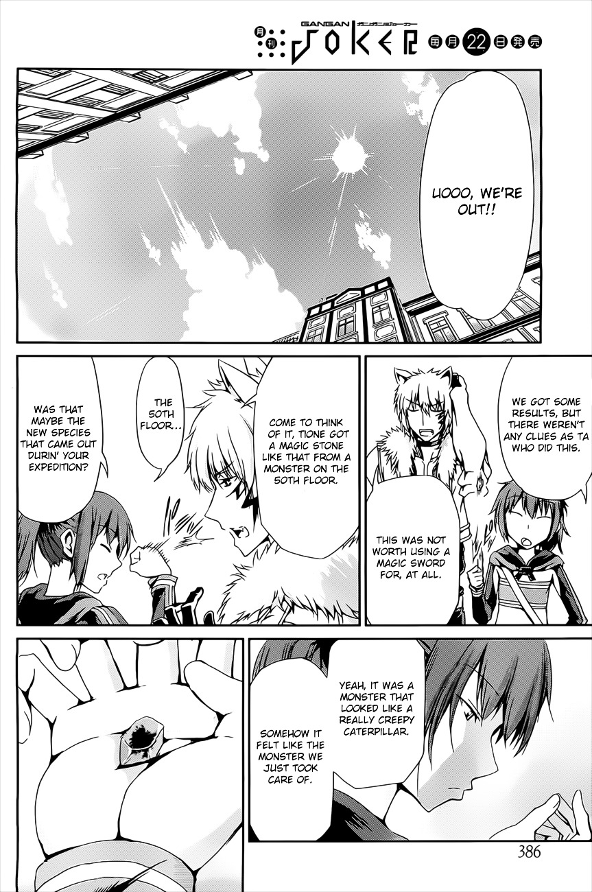 Dungeon ni Deai o Motomeru no wa Machigatte iru darou ka Gaiden – Sword Oratoria Chapter 10 - Page 42