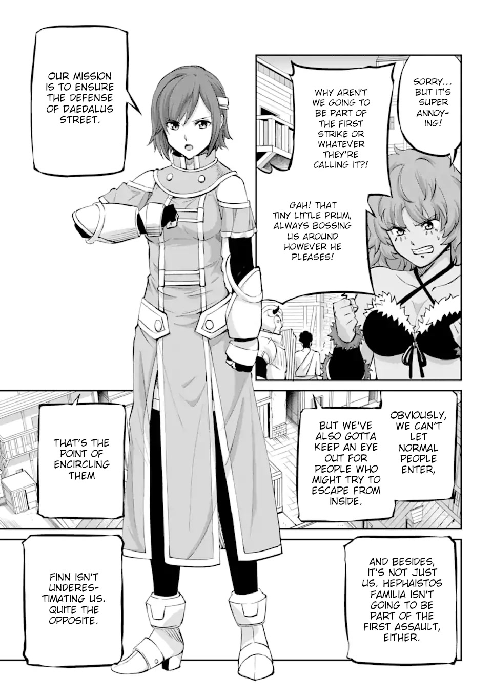 Dungeon ni Deai o Motomeru no wa Machigatte iru darou ka Gaiden – Sword Oratoria Chapter 100 - Page 22