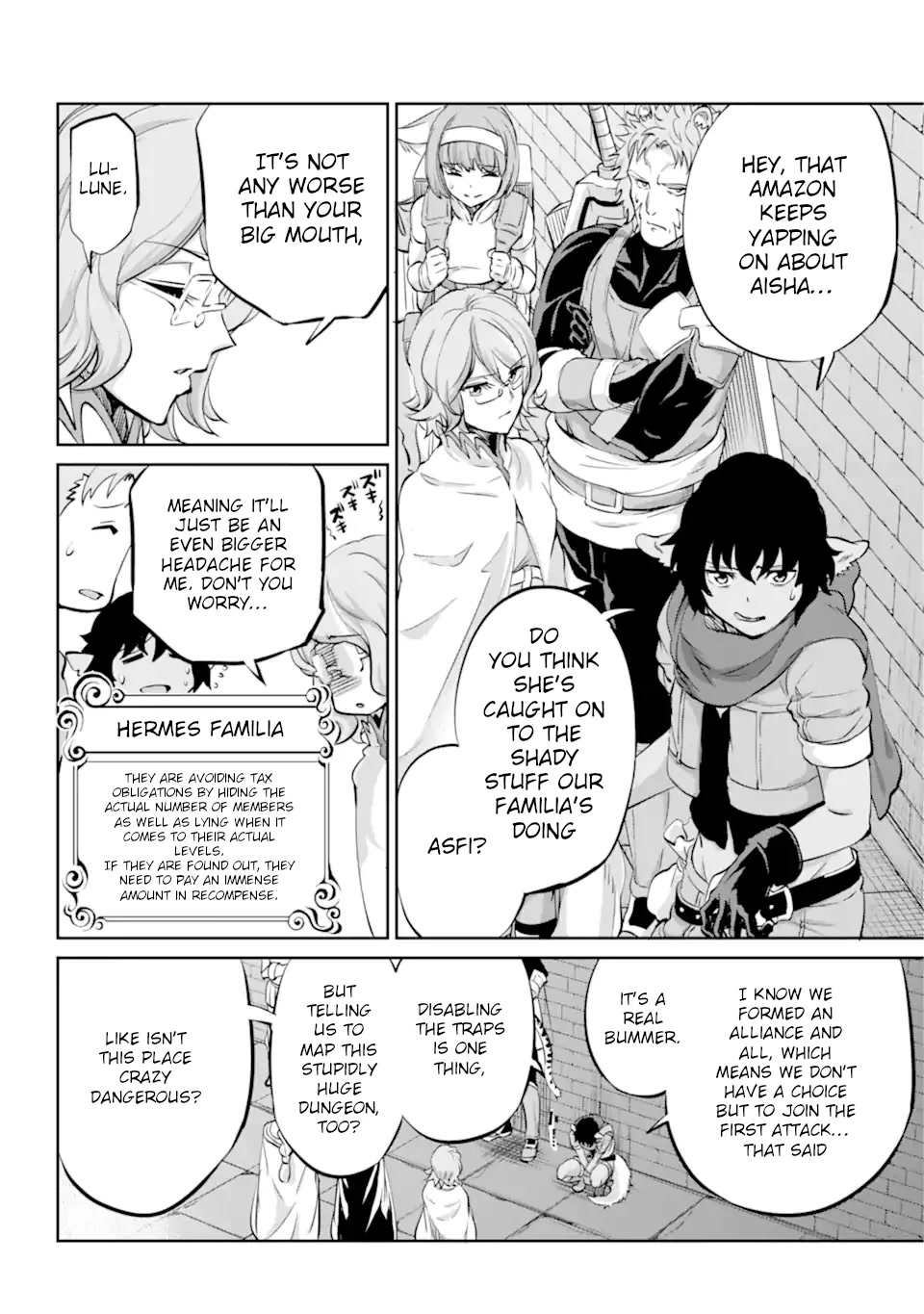 Dungeon ni Deai o Motomeru no wa Machigatte iru darou ka Gaiden – Sword Oratoria Chapter 100 - Page 37