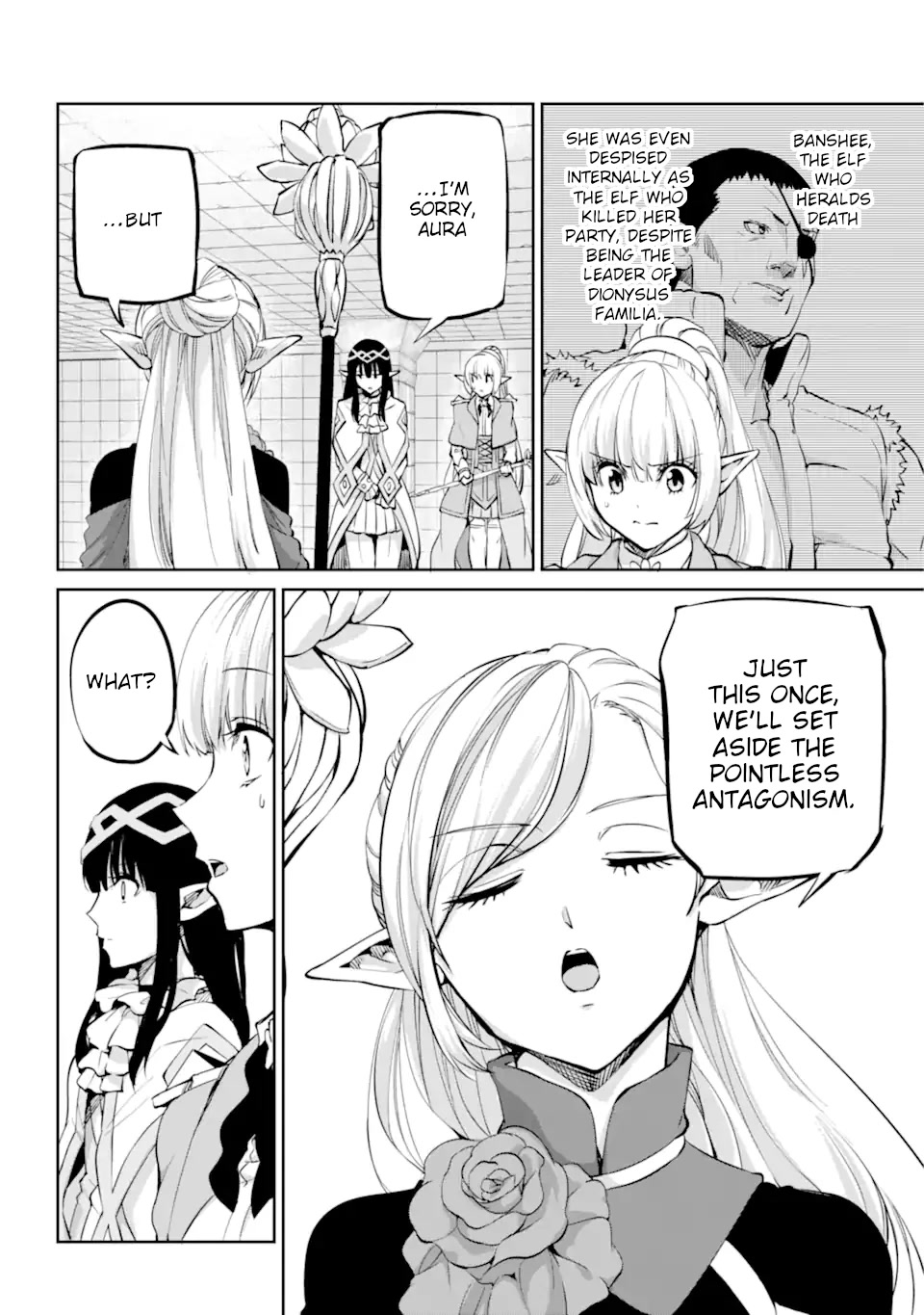Dungeon ni Deai o Motomeru no wa Machigatte iru darou ka Gaiden – Sword Oratoria Chapter 100 - Page 41