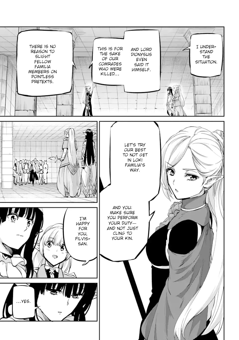 Dungeon ni Deai o Motomeru no wa Machigatte iru darou ka Gaiden – Sword Oratoria Chapter 100 - Page 42