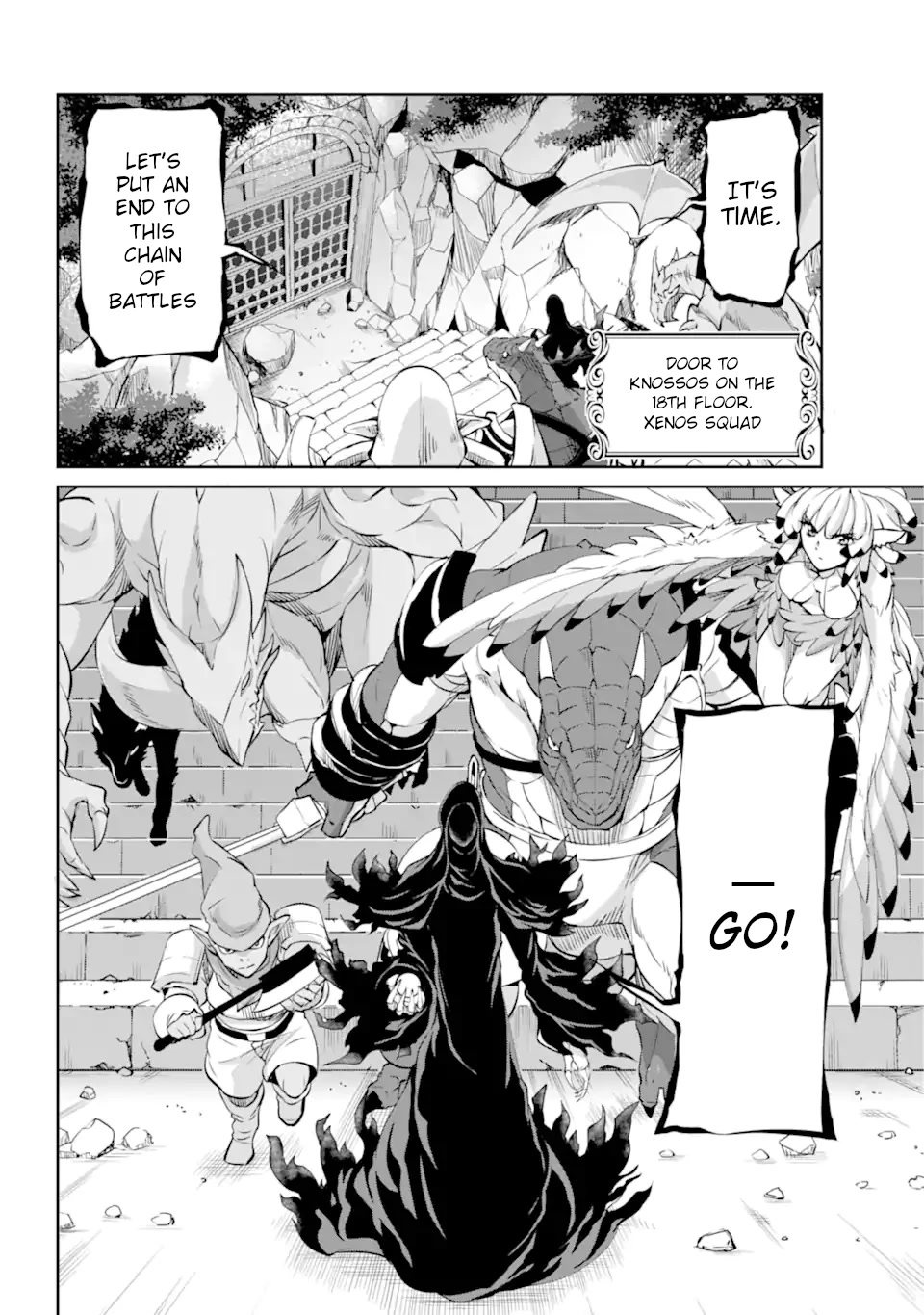 Dungeon ni Deai o Motomeru no wa Machigatte iru darou ka Gaiden – Sword Oratoria Chapter 100 - Page 48