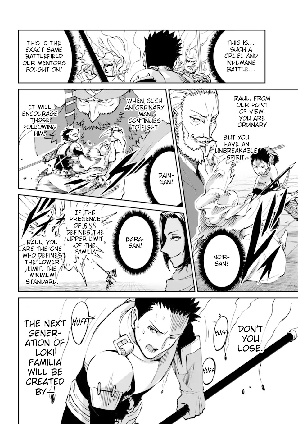 Dungeon ni Deai o Motomeru no wa Machigatte iru darou ka Gaiden – Sword Oratoria Chapter 102 - Page 14