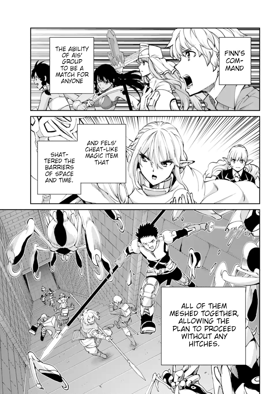 Dungeon ni Deai o Motomeru no wa Machigatte iru darou ka Gaiden – Sword Oratoria Chapter 102 - Page 34