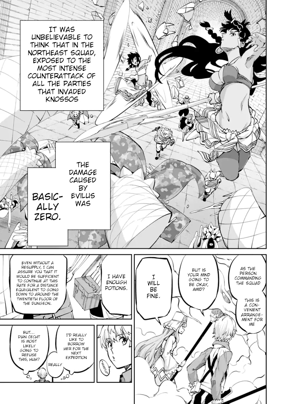 Dungeon ni Deai o Motomeru no wa Machigatte iru darou ka Gaiden – Sword Oratoria Chapter 102 - Page 5