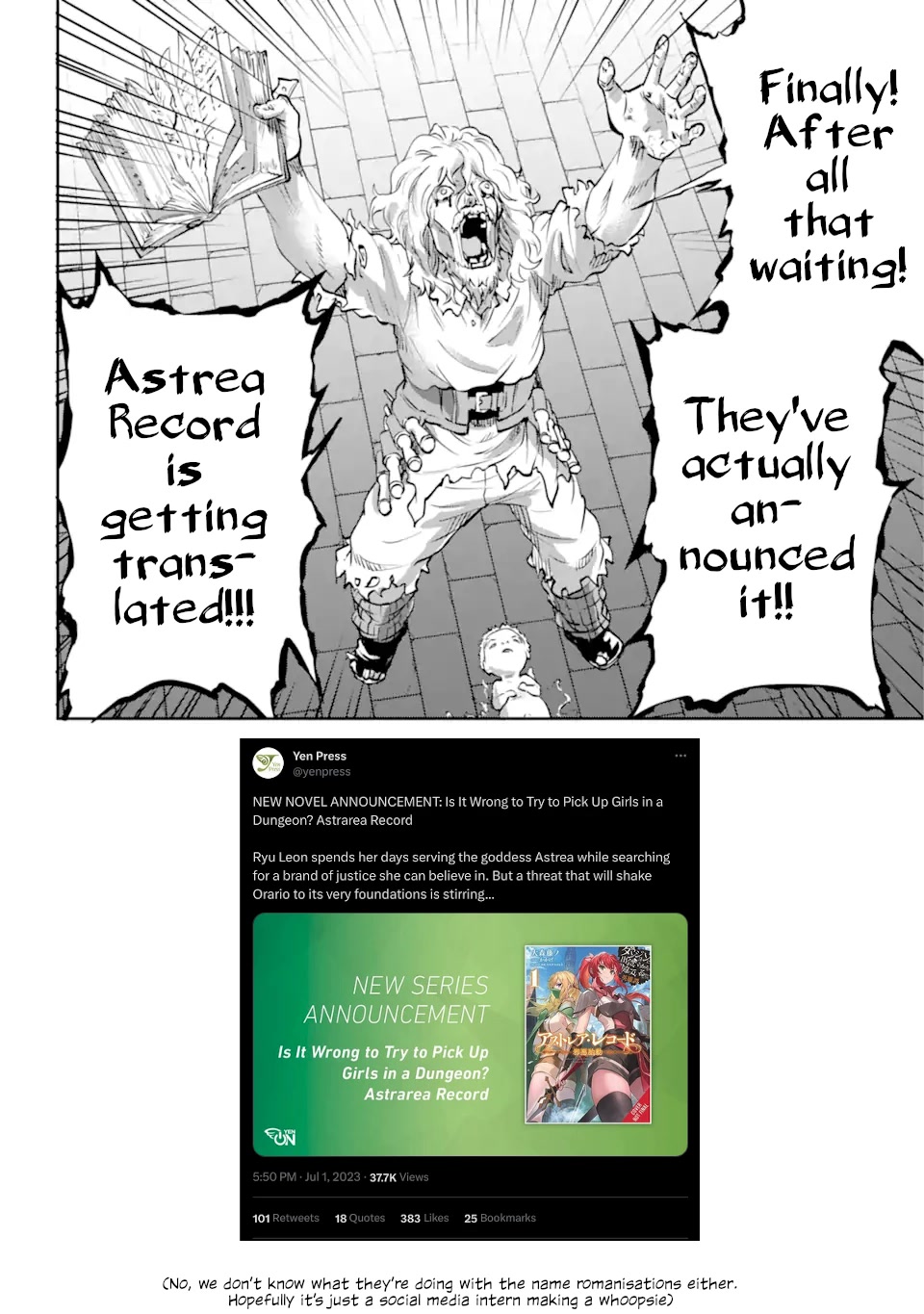 Dungeon ni Deai o Motomeru no wa Machigatte iru darou ka Gaiden – Sword Oratoria Chapter 103 - Page 45