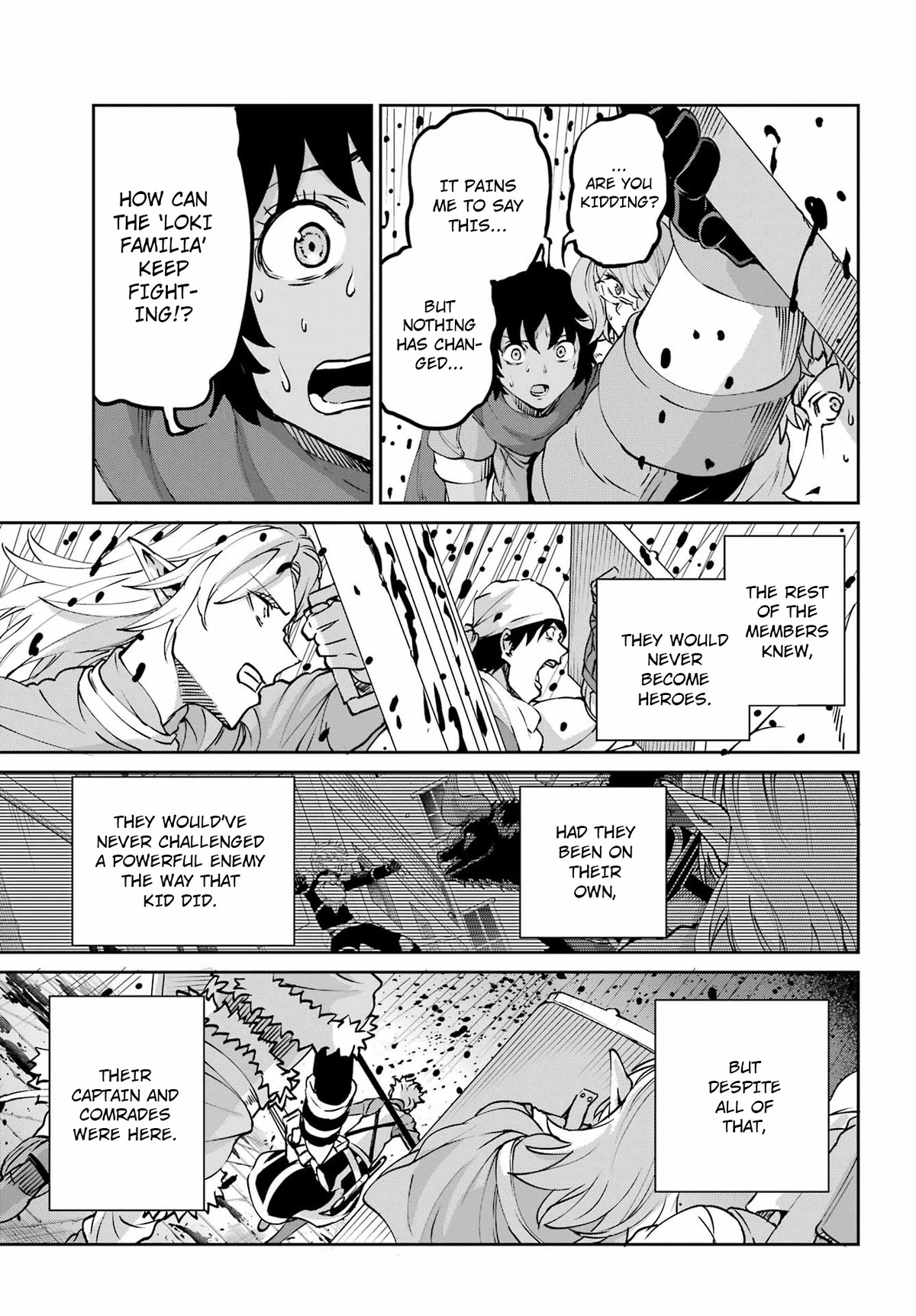 Dungeon ni Deai o Motomeru no wa Machigatte iru darou ka Gaiden – Sword Oratoria Chapter 104 - Page 32
