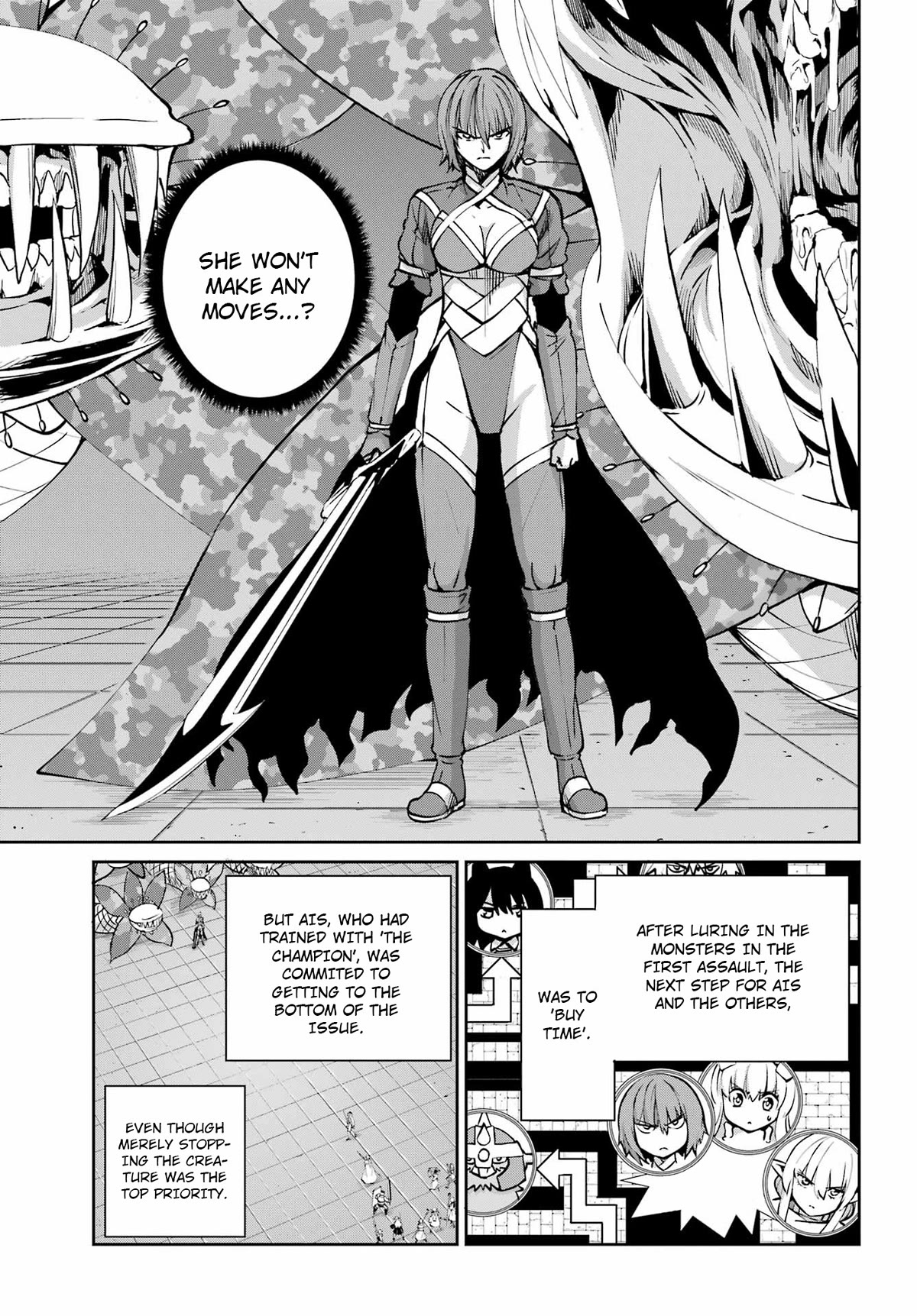Dungeon ni Deai o Motomeru no wa Machigatte iru darou ka Gaiden – Sword Oratoria Chapter 105 - Page 4