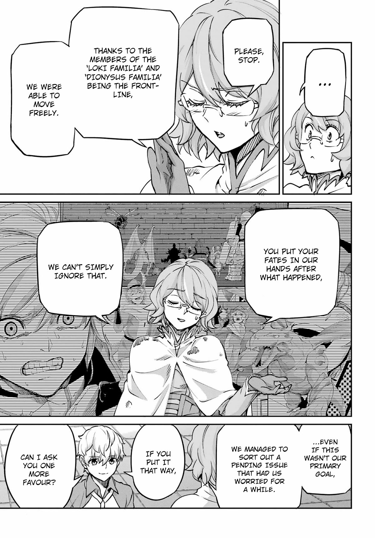 Dungeon ni Deai o Motomeru no wa Machigatte iru darou ka Gaiden – Sword Oratoria Chapter 106 - Page 20