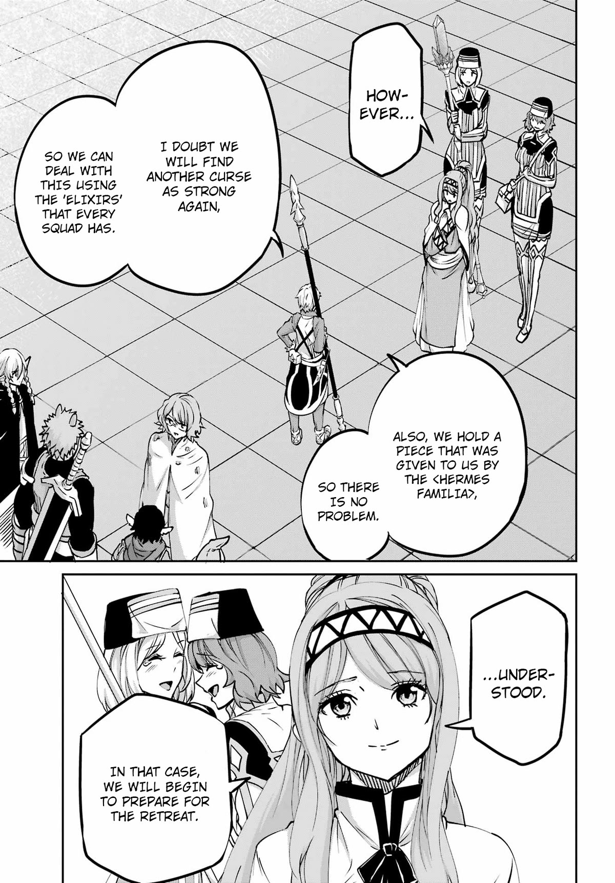 Dungeon ni Deai o Motomeru no wa Machigatte iru darou ka Gaiden – Sword Oratoria Chapter 106 - Page 22