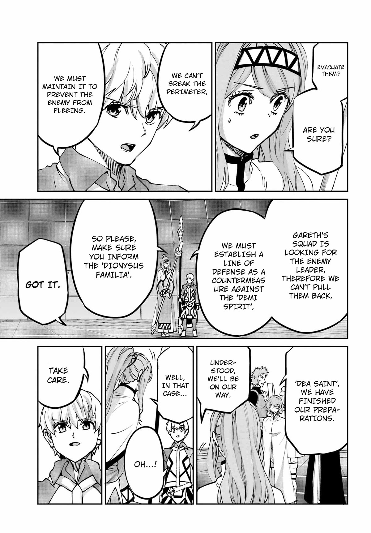 Dungeon ni Deai o Motomeru no wa Machigatte iru darou ka Gaiden – Sword Oratoria Chapter 106 - Page 28