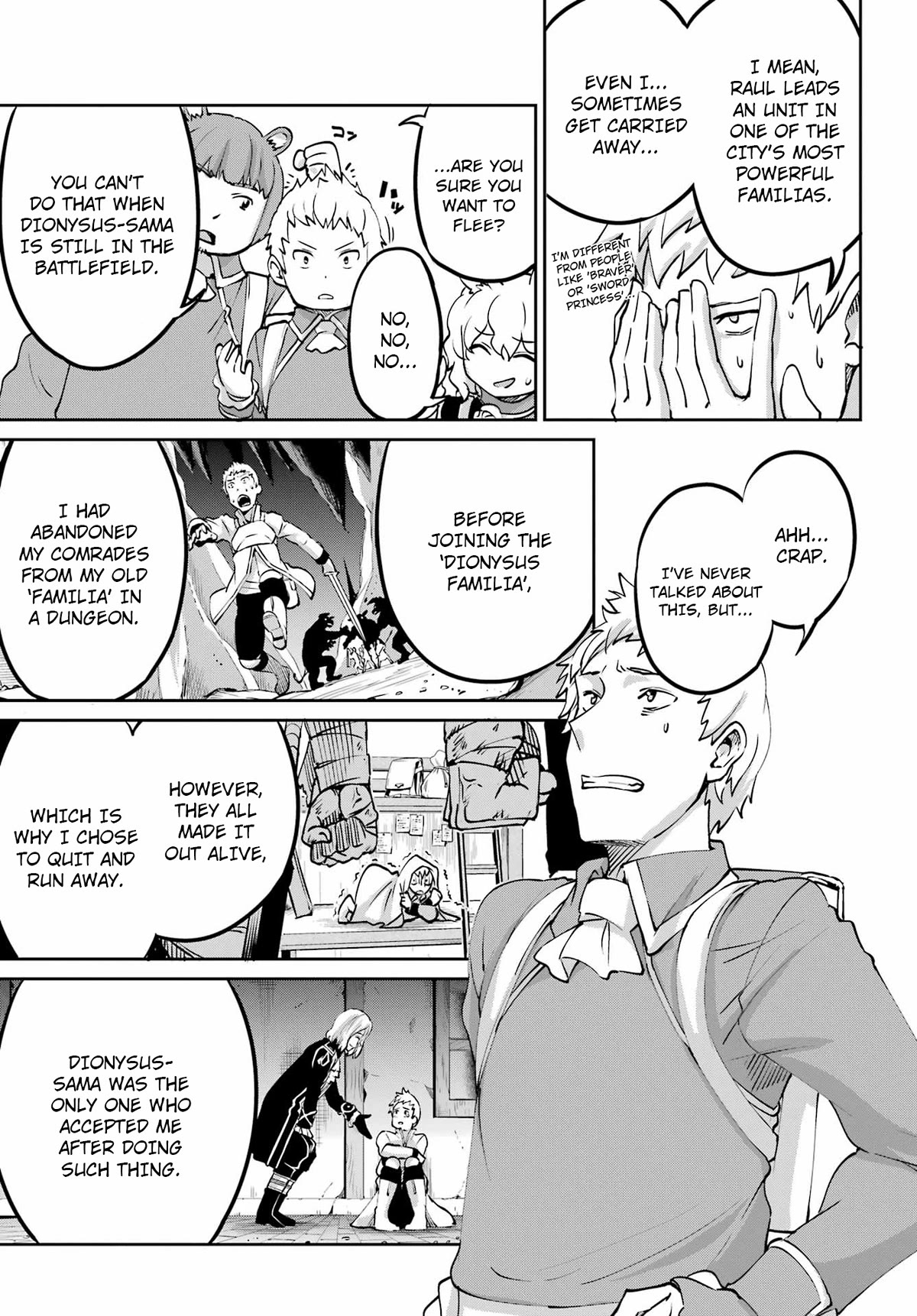 Dungeon ni Deai o Motomeru no wa Machigatte iru darou ka Gaiden – Sword Oratoria Chapter 107 - Page 6