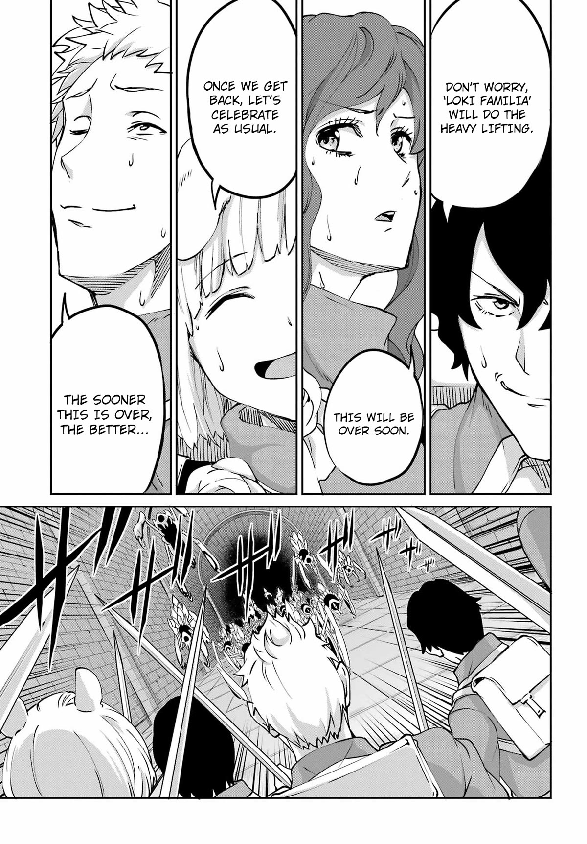 Dungeon ni Deai o Motomeru no wa Machigatte iru darou ka Gaiden – Sword Oratoria Chapter 107 - Page 10