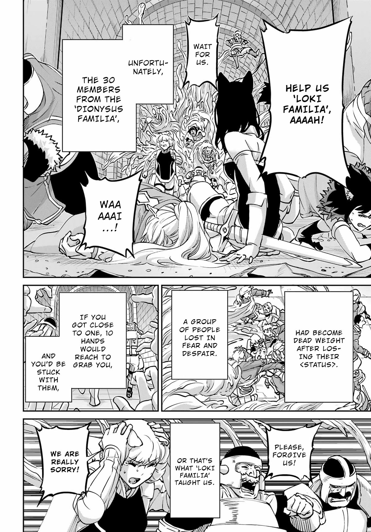 Dungeon ni Deai o Motomeru no wa Machigatte iru darou ka Gaiden – Sword Oratoria Chapter 108 - Page 35