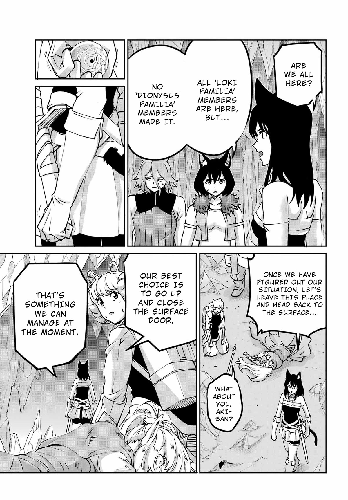 Dungeon ni Deai o Motomeru no wa Machigatte iru darou ka Gaiden – Sword Oratoria Chapter 108 - Page 42