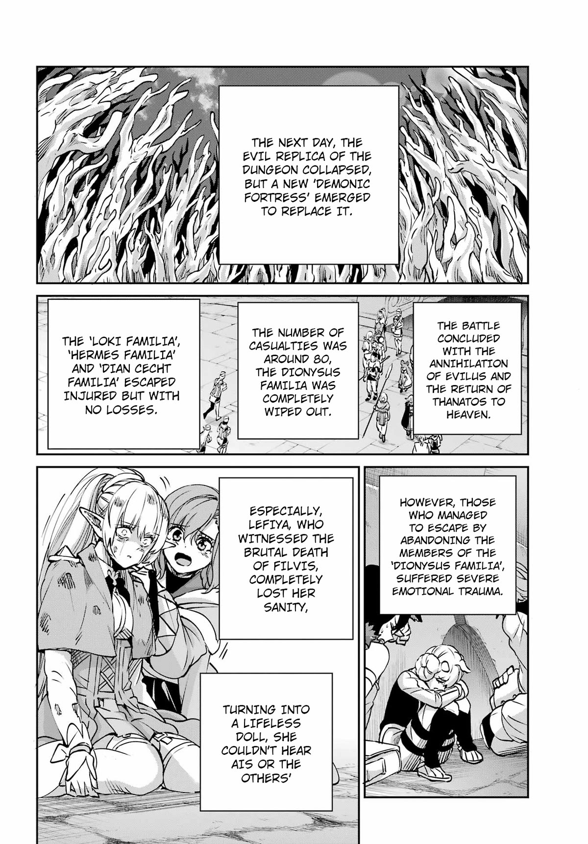 Dungeon ni Deai o Motomeru no wa Machigatte iru darou ka Gaiden – Sword Oratoria Chapter 109 - Page 42