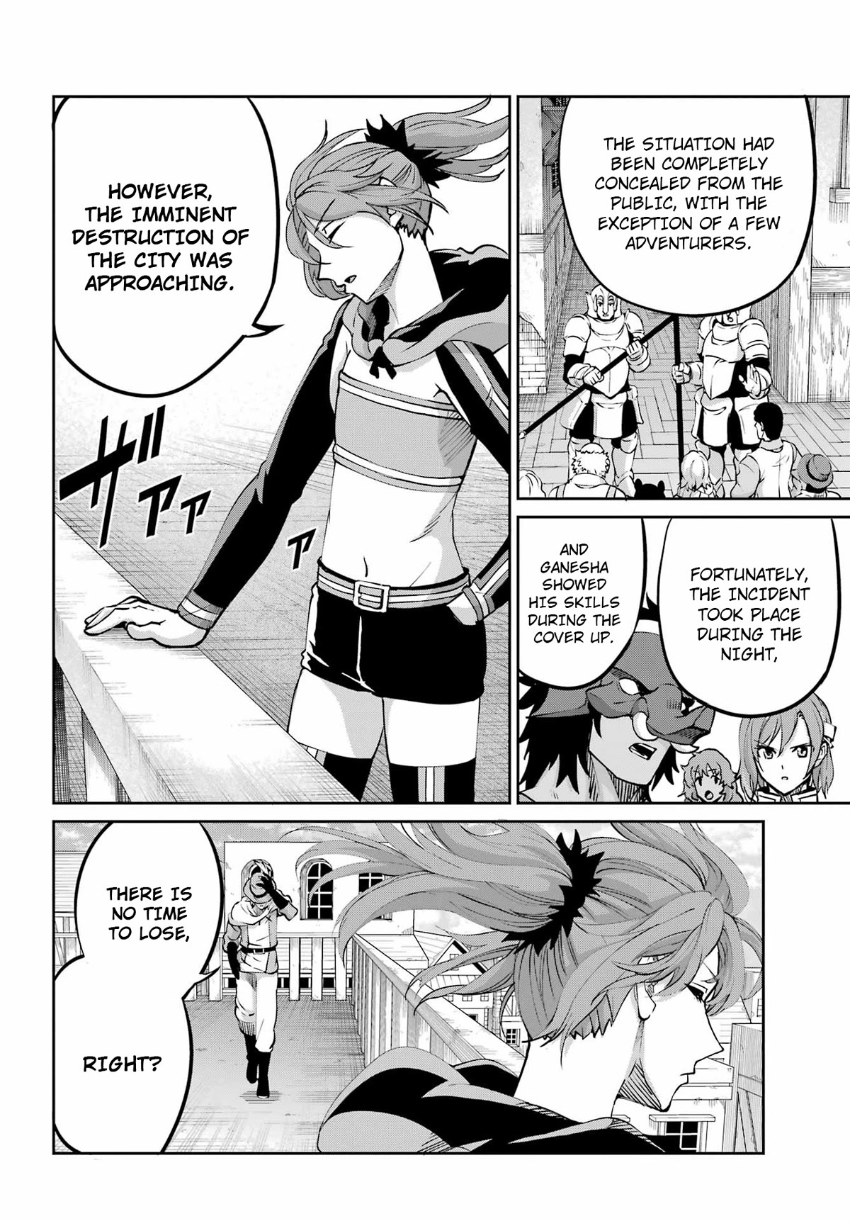 Dungeon ni Deai o Motomeru no wa Machigatte iru darou ka Gaiden – Sword Oratoria Chapter 109 - Page 44