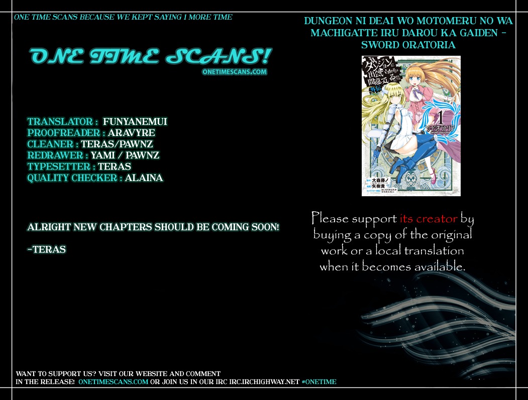 Dungeon ni Deai o Motomeru no wa Machigatte iru darou ka Gaiden – Sword Oratoria Chapter 11 - Page 1