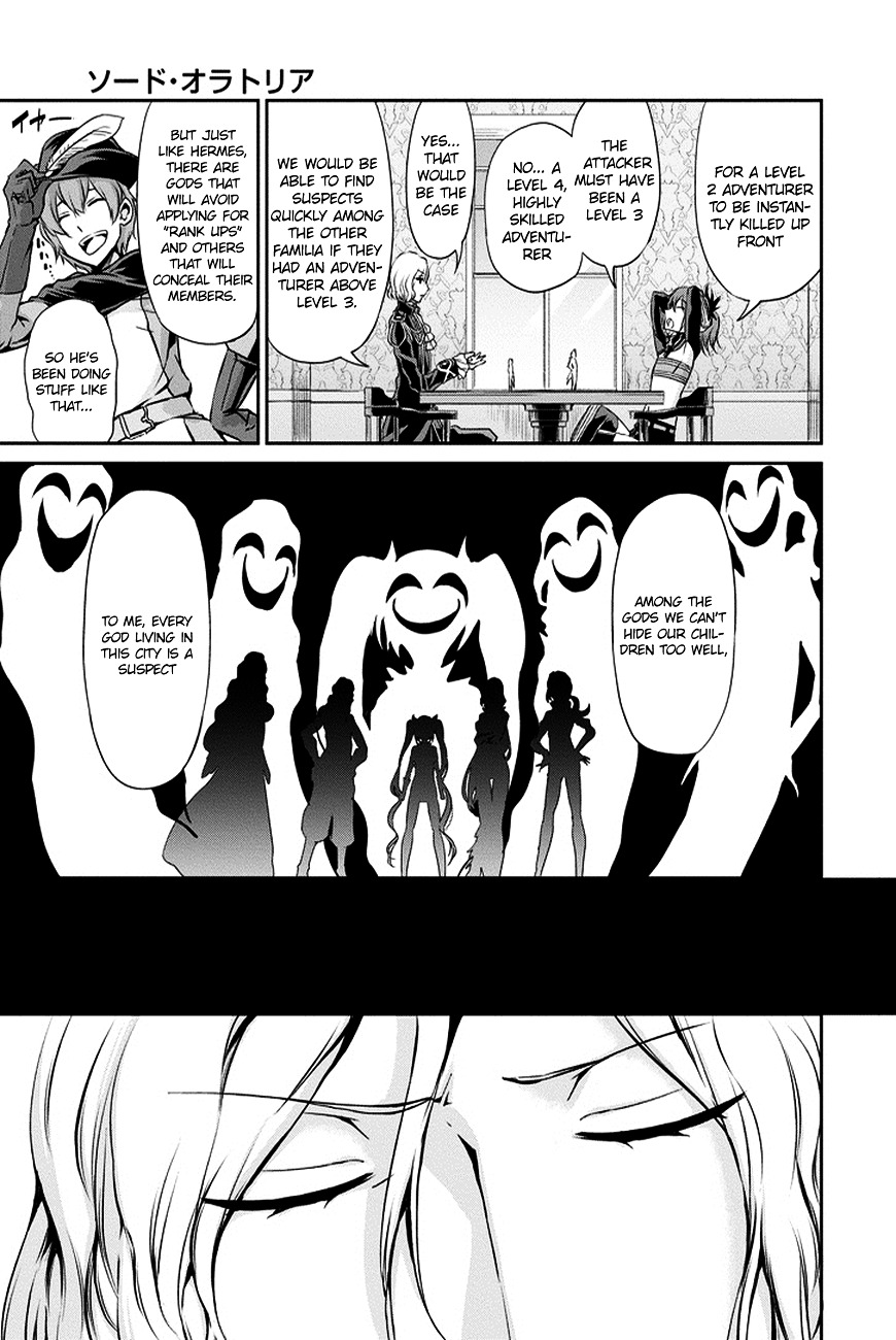 Dungeon ni Deai o Motomeru no wa Machigatte iru darou ka Gaiden – Sword Oratoria Chapter 11 - Page 13