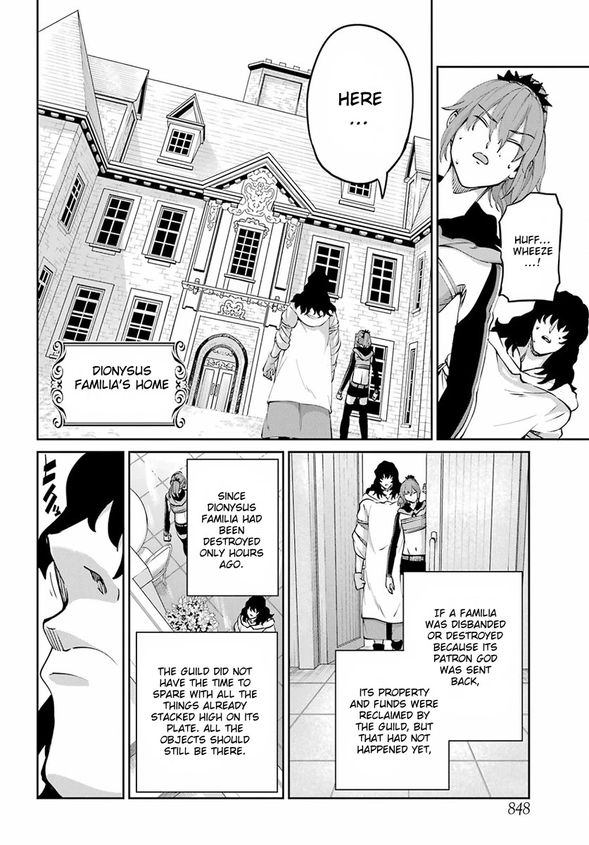 Dungeon ni Deai o Motomeru no wa Machigatte iru darou ka Gaiden – Sword Oratoria Chapter 110 - Page 38