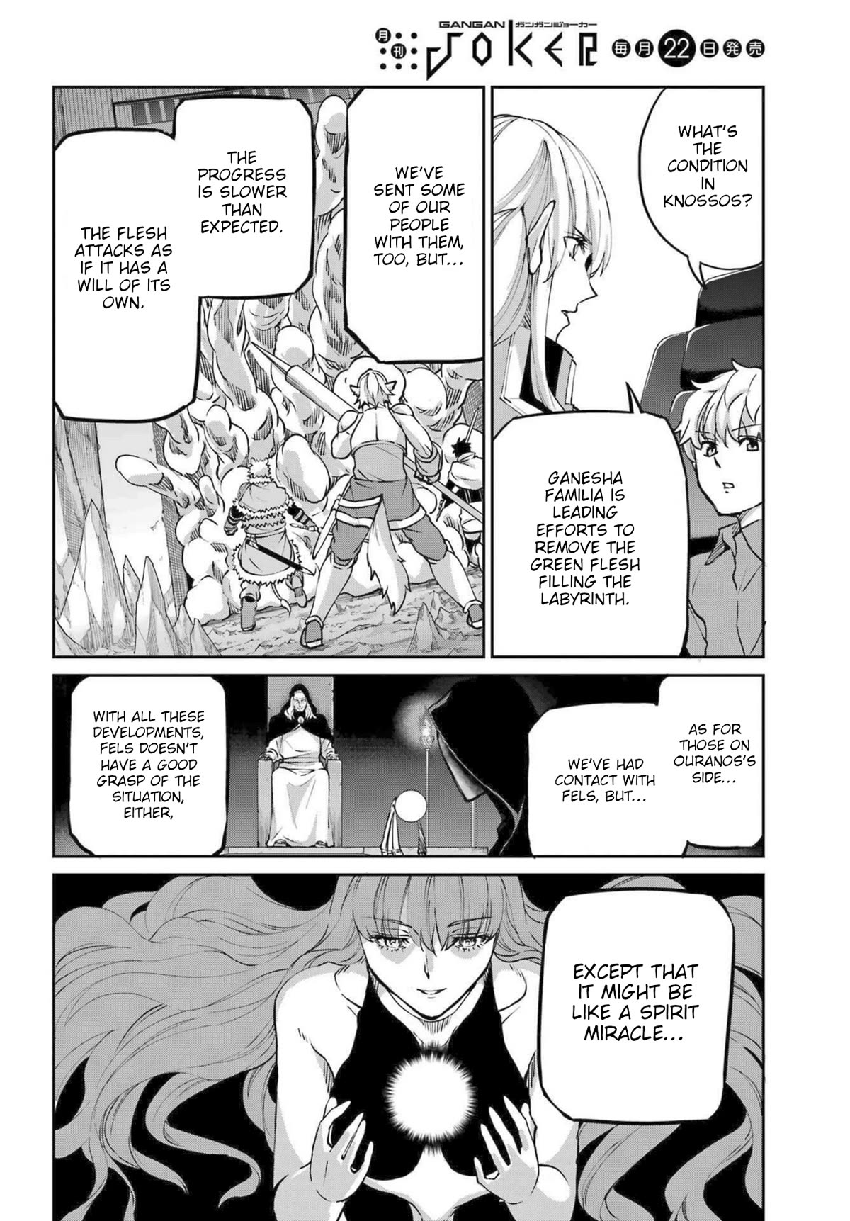 Dungeon ni Deai o Motomeru no wa Machigatte iru darou ka Gaiden – Sword Oratoria Chapter 111 - Page 32