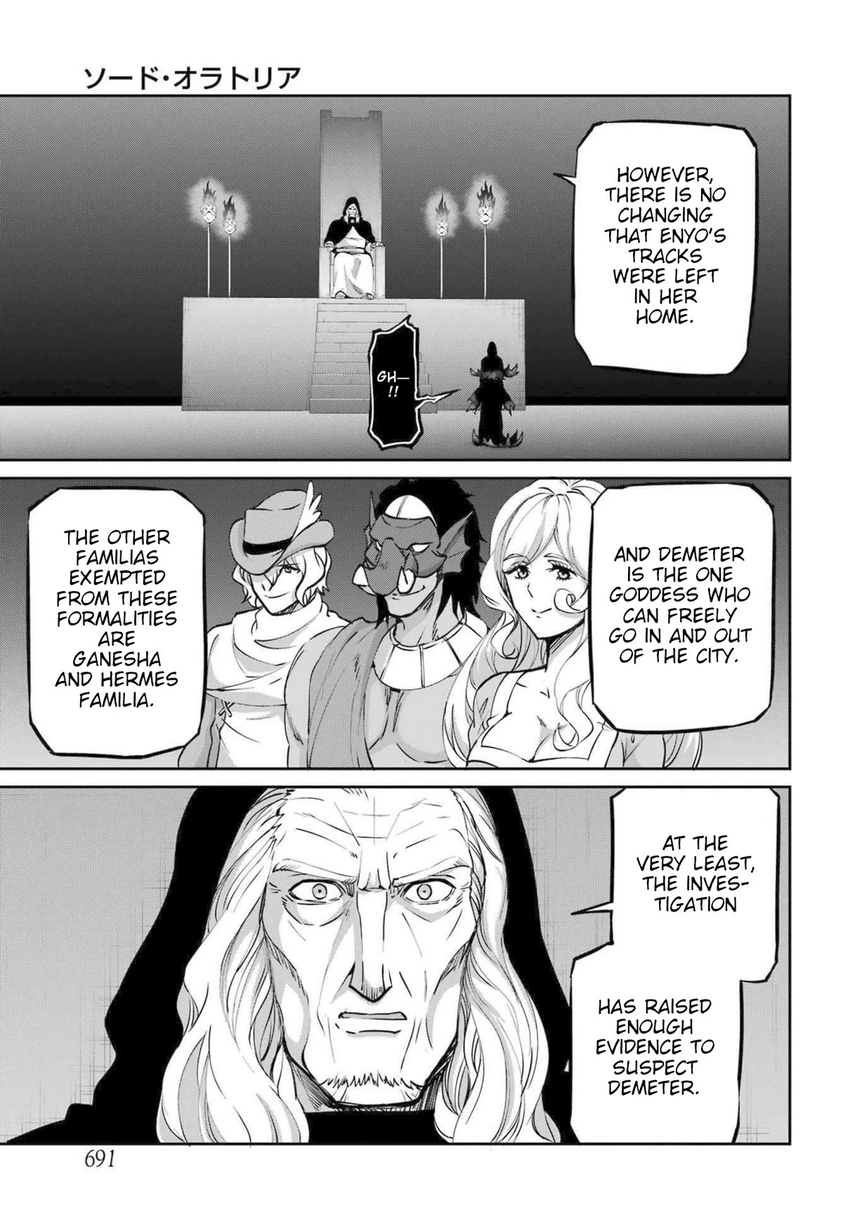 Dungeon ni Deai o Motomeru no wa Machigatte iru darou ka Gaiden – Sword Oratoria Chapter 112 - Page 18