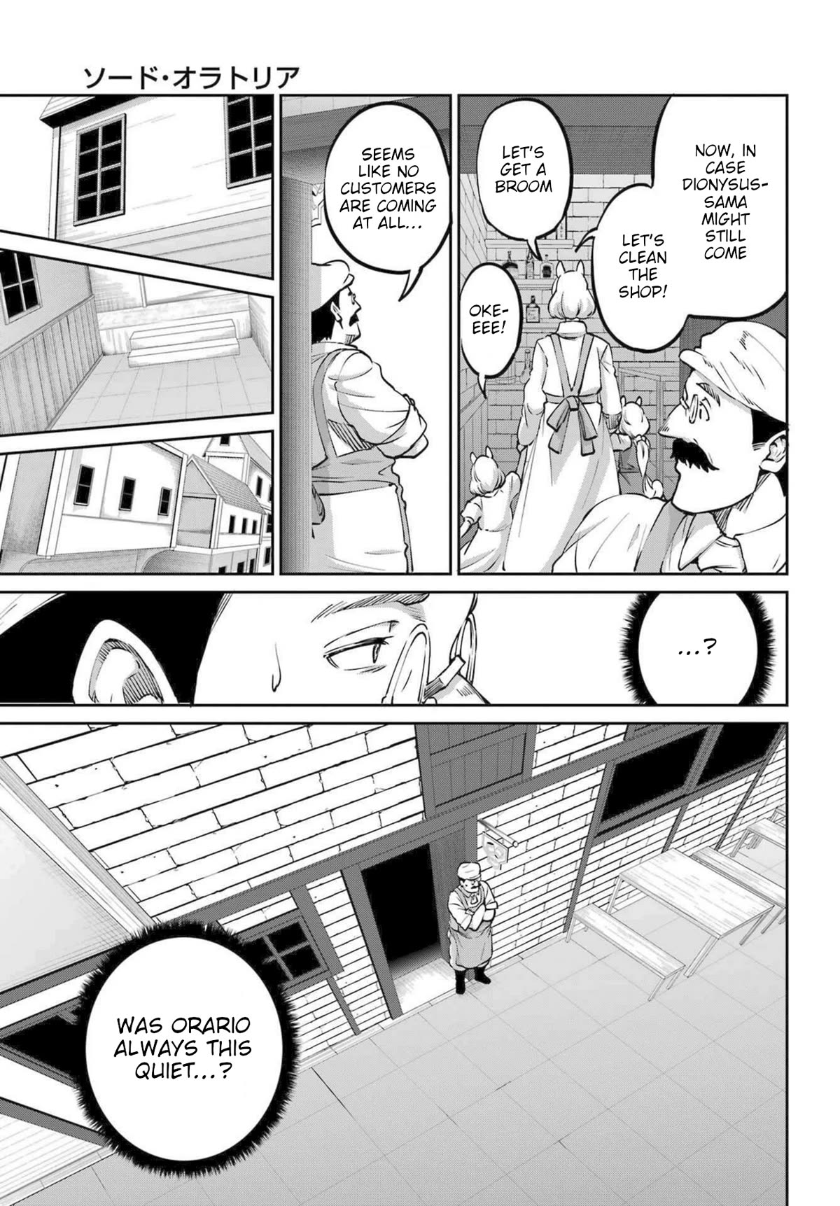 Dungeon ni Deai o Motomeru no wa Machigatte iru darou ka Gaiden – Sword Oratoria Chapter 112 - Page 36