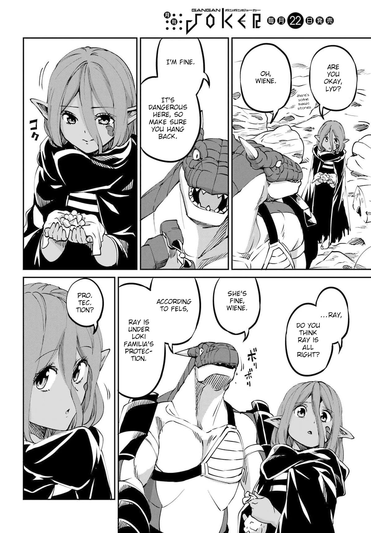 Dungeon ni Deai o Motomeru no wa Machigatte iru darou ka Gaiden – Sword Oratoria Chapter 113 - Page 22