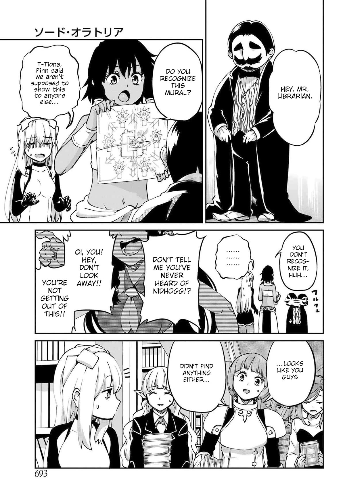 Dungeon ni Deai o Motomeru no wa Machigatte iru darou ka Gaiden – Sword Oratoria Chapter 113 - Page 34