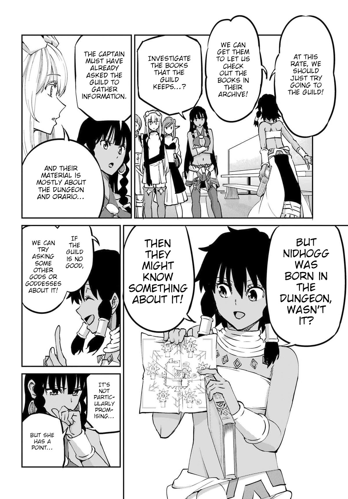 Dungeon ni Deai o Motomeru no wa Machigatte iru darou ka Gaiden – Sword Oratoria Chapter 113 - Page 39