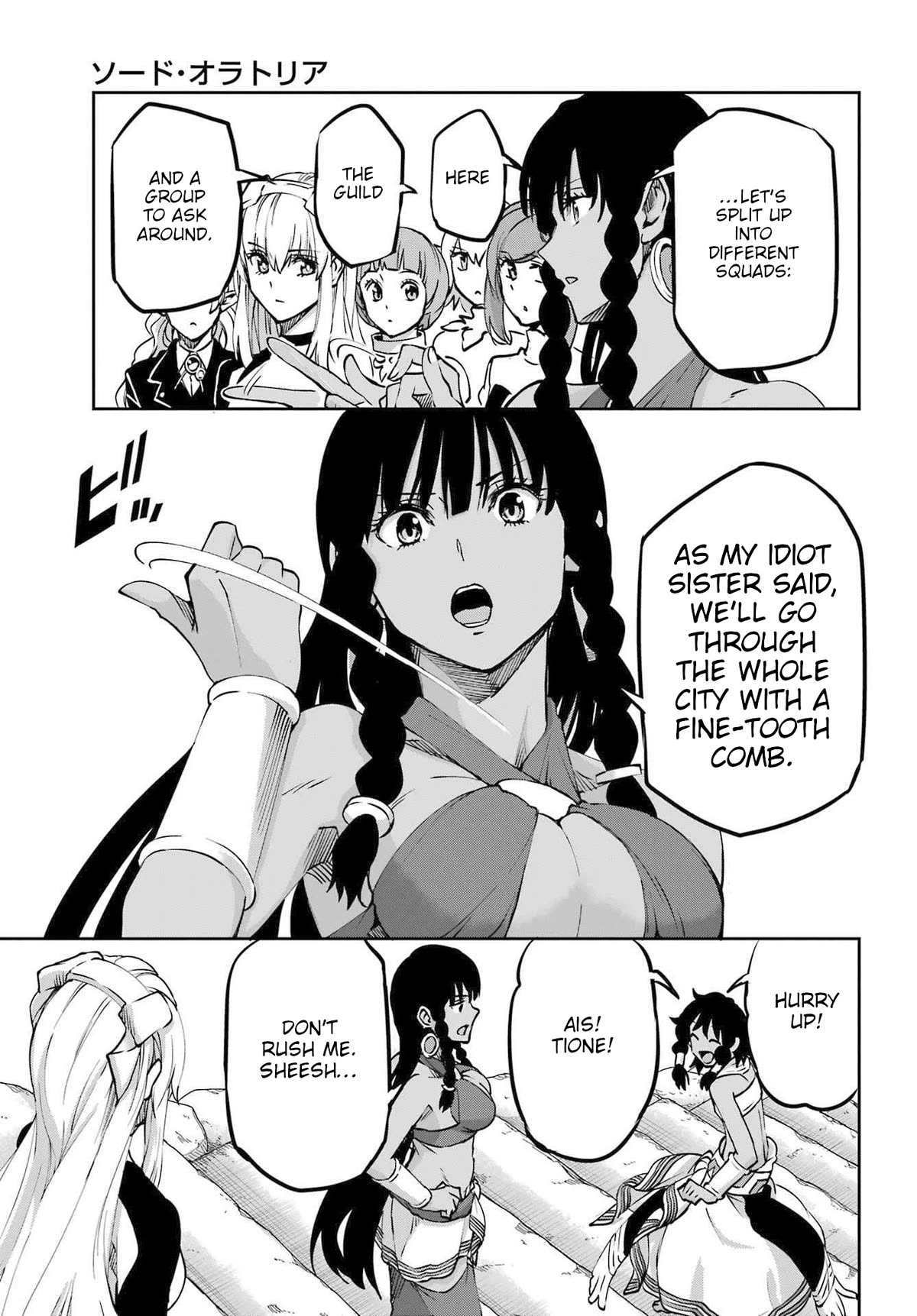 Dungeon ni Deai o Motomeru no wa Machigatte iru darou ka Gaiden – Sword Oratoria Chapter 113 - Page 40