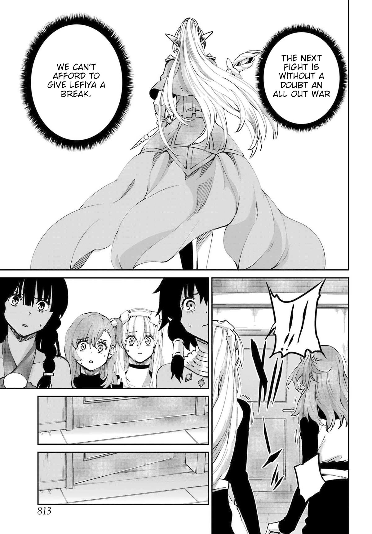 Dungeon ni Deai o Motomeru no wa Machigatte iru darou ka Gaiden – Sword Oratoria Chapter 114 - Page 36