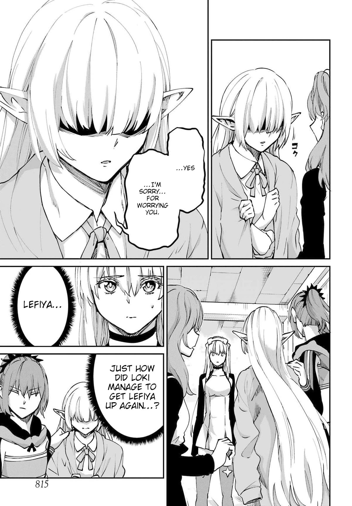 Dungeon ni Deai o Motomeru no wa Machigatte iru darou ka Gaiden – Sword Oratoria Chapter 114 - Page 38