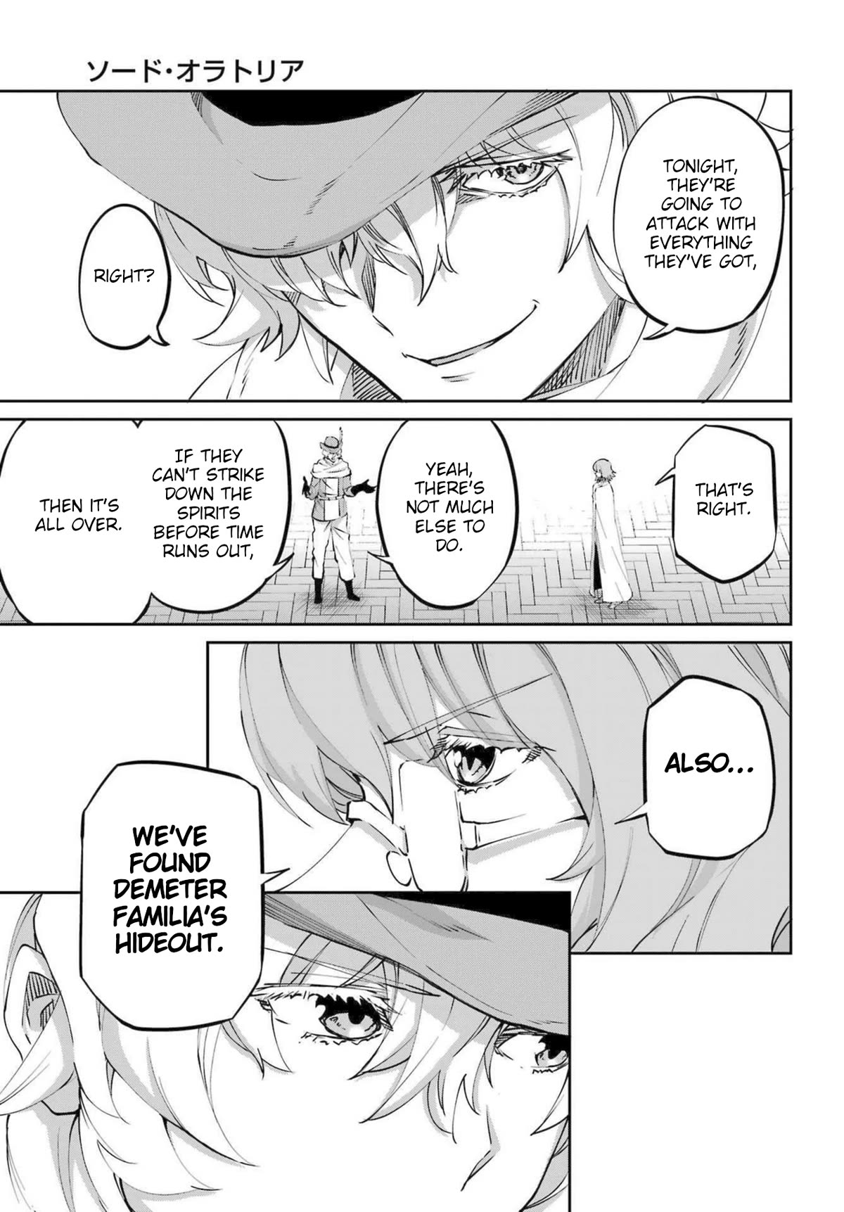 Dungeon ni Deai o Motomeru no wa Machigatte iru darou ka Gaiden – Sword Oratoria Chapter 115 - Page 36