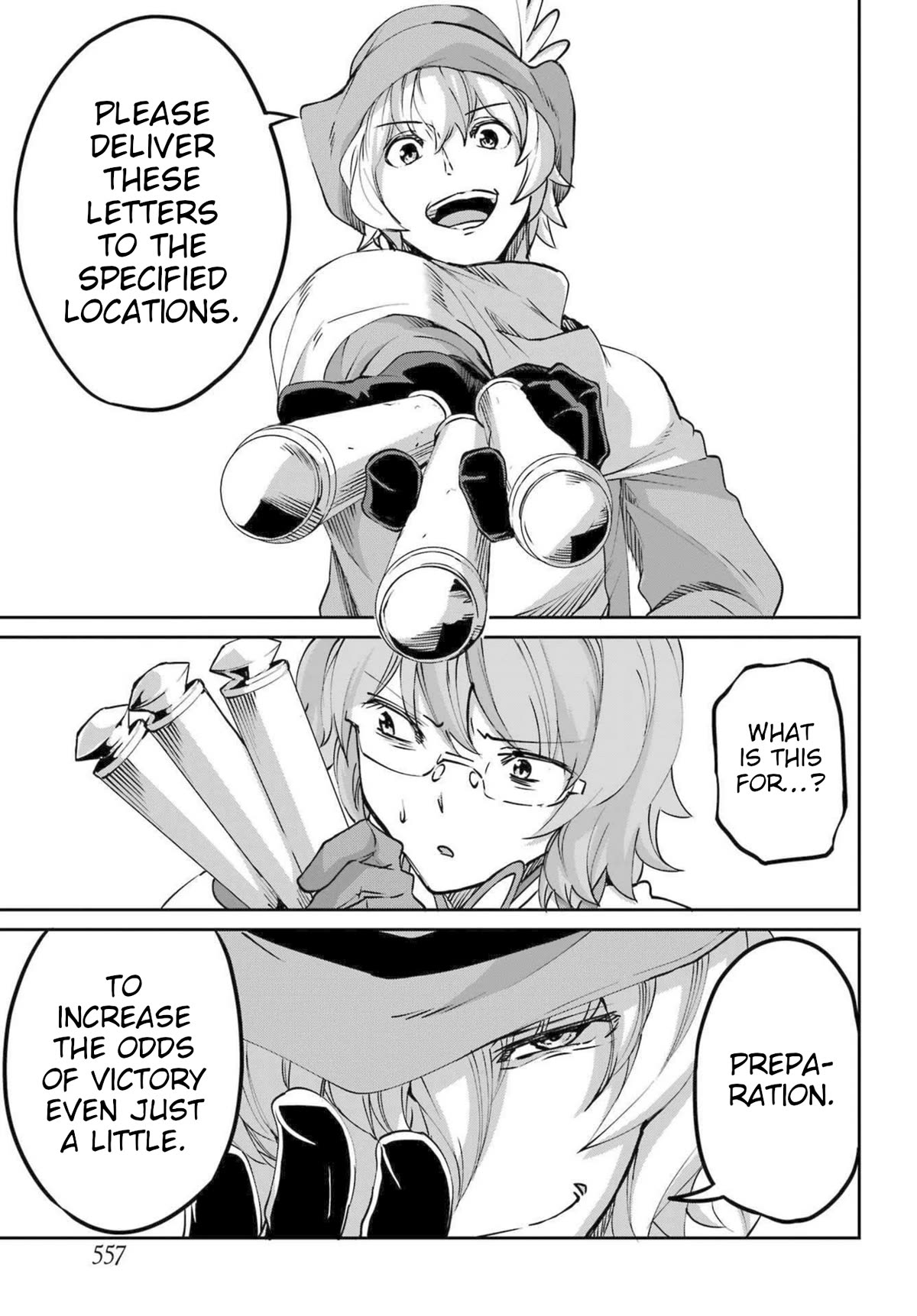 Dungeon ni Deai o Motomeru no wa Machigatte iru darou ka Gaiden – Sword Oratoria Chapter 115 - Page 40
