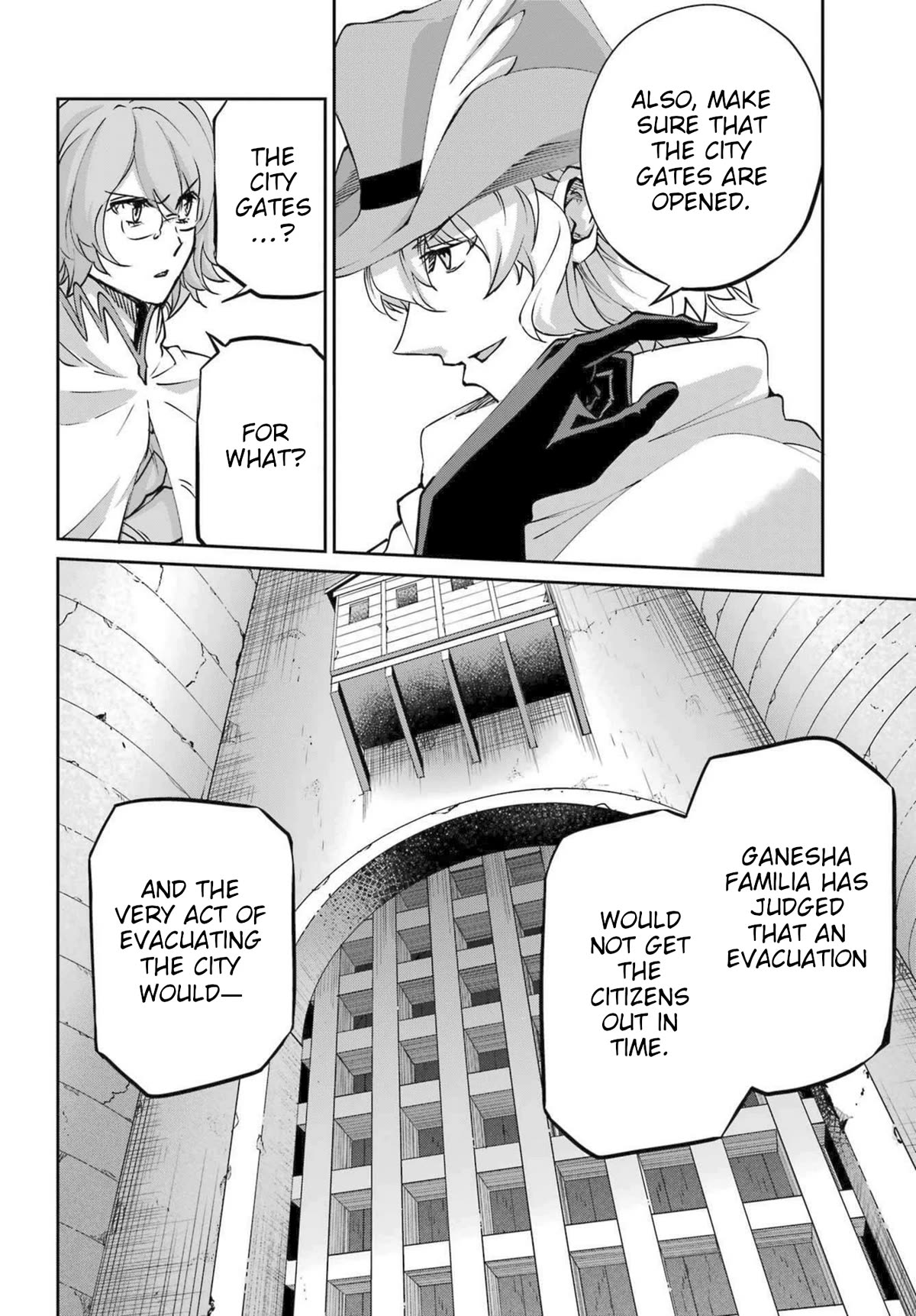 Dungeon ni Deai o Motomeru no wa Machigatte iru darou ka Gaiden – Sword Oratoria Chapter 115 - Page 41