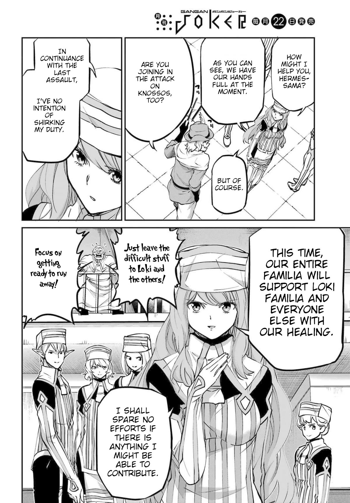 Dungeon ni Deai o Motomeru no wa Machigatte iru darou ka Gaiden – Sword Oratoria Chapter 115 - Page 45