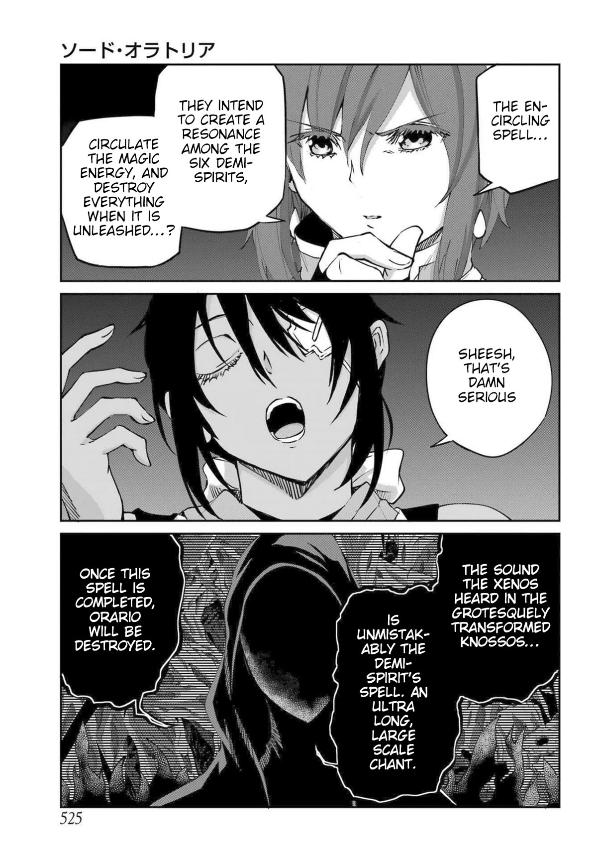 Dungeon ni Deai o Motomeru no wa Machigatte iru darou ka Gaiden – Sword Oratoria Chapter 115 - Page 9