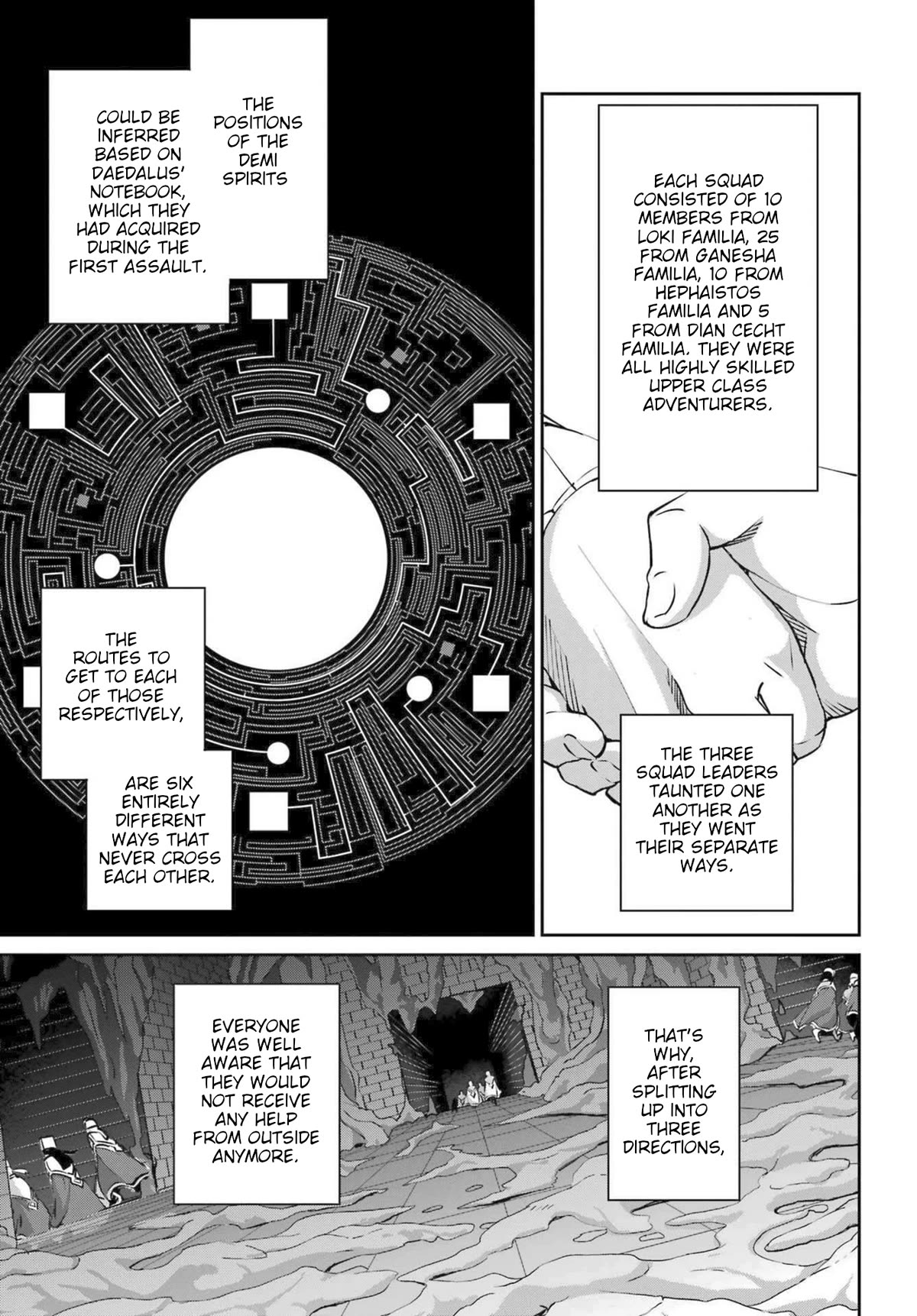 Dungeon ni Deai o Motomeru no wa Machigatte iru darou ka Gaiden – Sword Oratoria Chapter 116 - Page 31