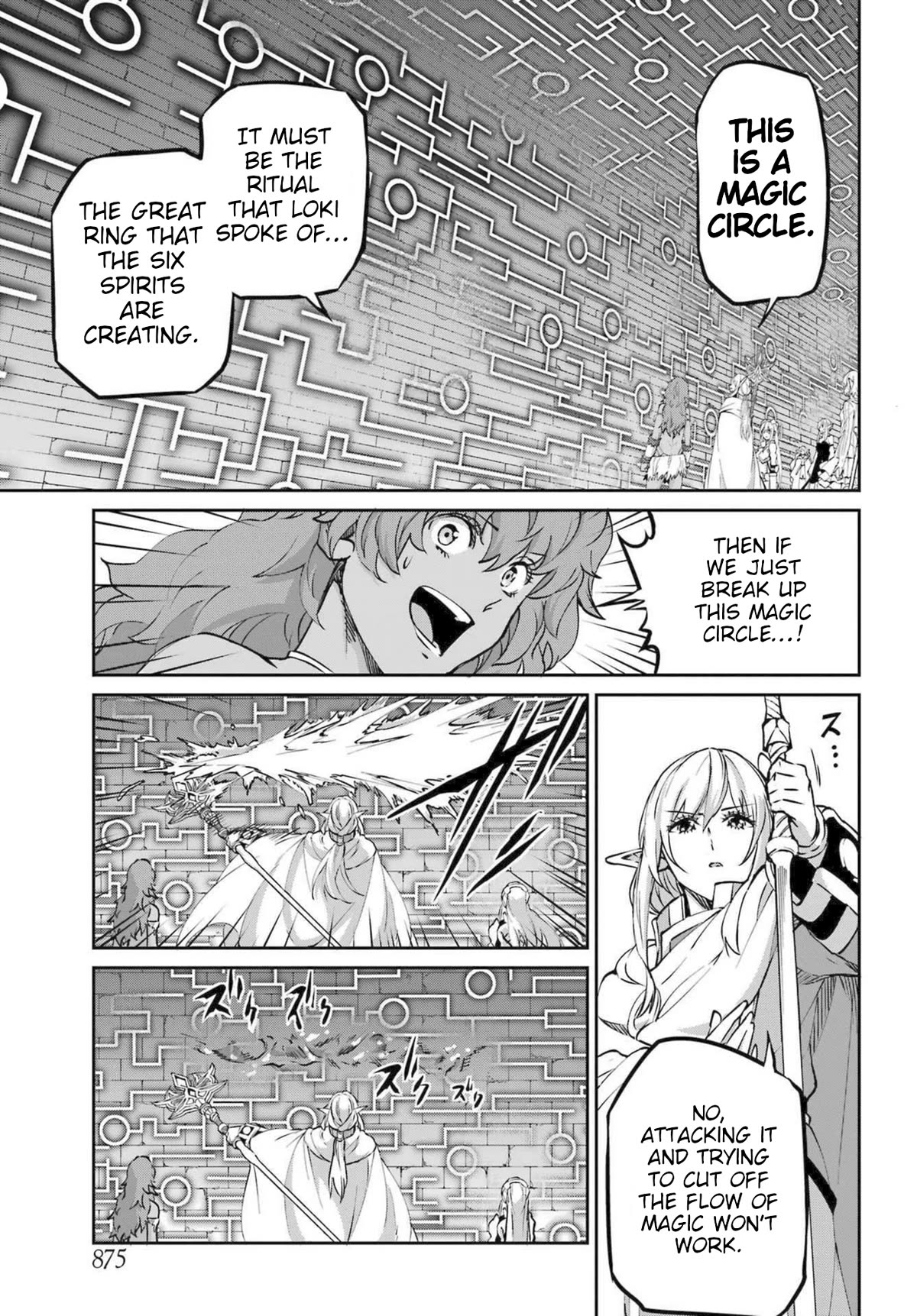 Dungeon ni Deai o Motomeru no wa Machigatte iru darou ka Gaiden – Sword Oratoria Chapter 116 - Page 39