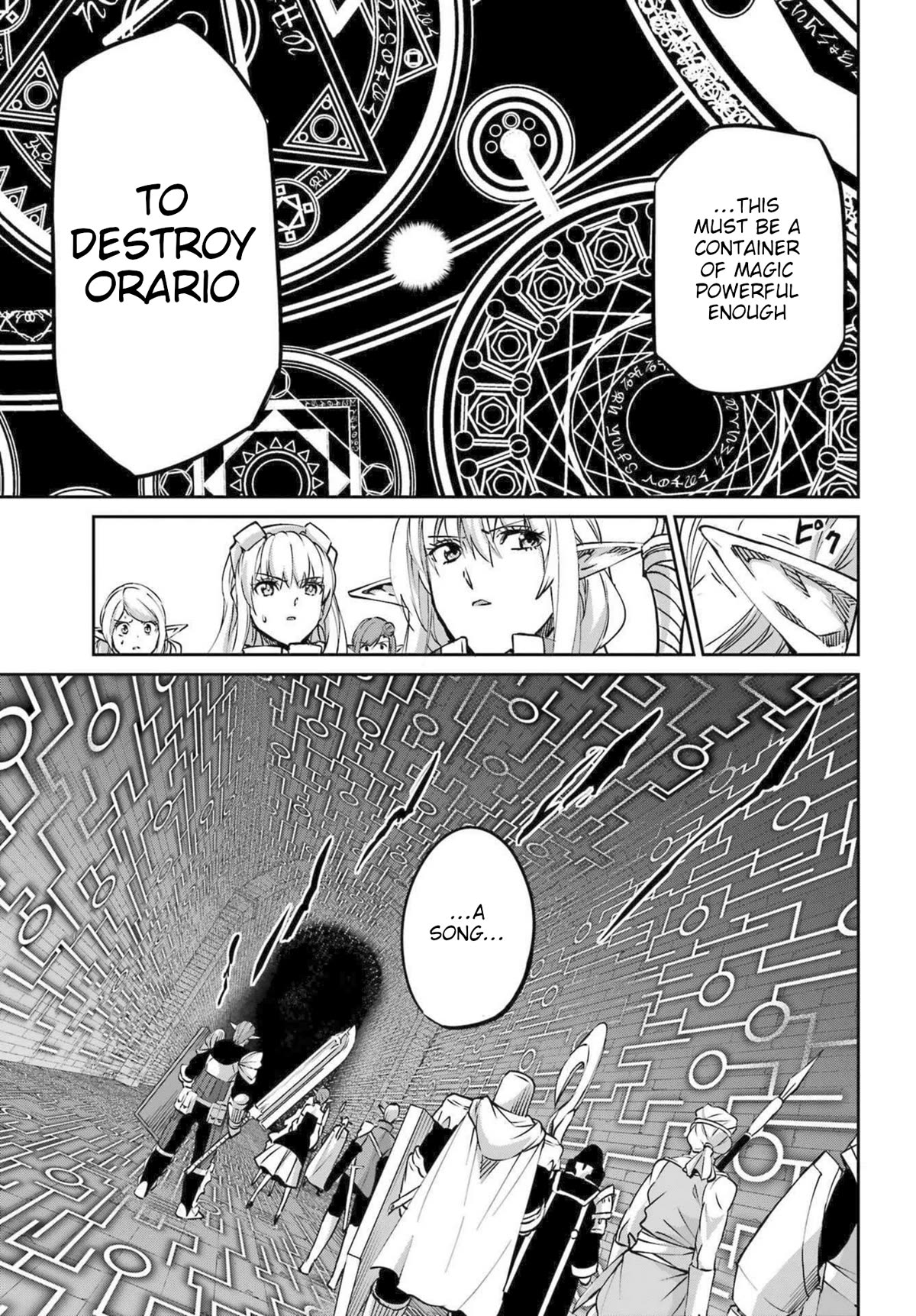 Dungeon ni Deai o Motomeru no wa Machigatte iru darou ka Gaiden – Sword Oratoria Chapter 116 - Page 41