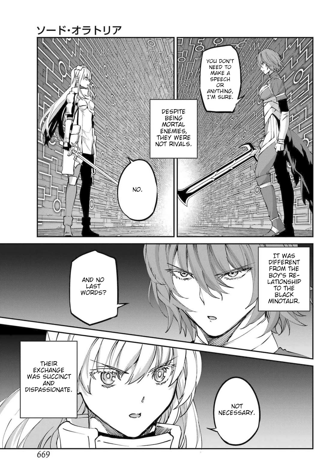 Dungeon ni Deai o Motomeru no wa Machigatte iru darou ka Gaiden – Sword Oratoria Chapter 119 - Page 3
